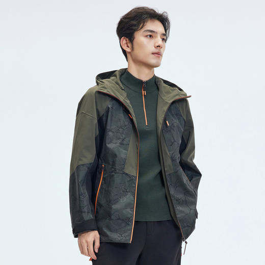 【门店同款&鸭绒】圣得西2025年秋冬季新款男士连帽休闲羽绒服 商品图1