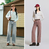 森柔|森马牛仔裤女春季阔腿裤遮肉基础ins潮流简约女生小个子长裤 商品缩略图4