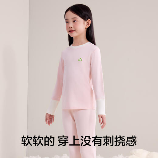 【120-160】【有棵树】女童纯棉保暖内衣套装 商品图4