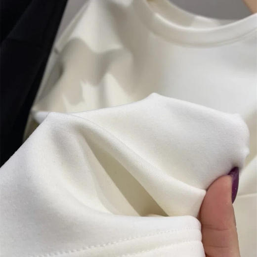 89.9元2件！SPLELED 莱赛尔蚕丝驼绒打底衣 上身显瘦百搭藏肉 “真驼绒”自发热 厚实双面绒 oversize版型 简约时尚百搭 商品图5