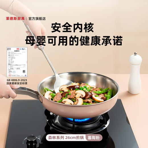 森林系列-26cm单柄煎锅（3色） 商品图2