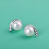 【心悦】刻面珍珠耳钉-ZZ12407071 商品缩略图3