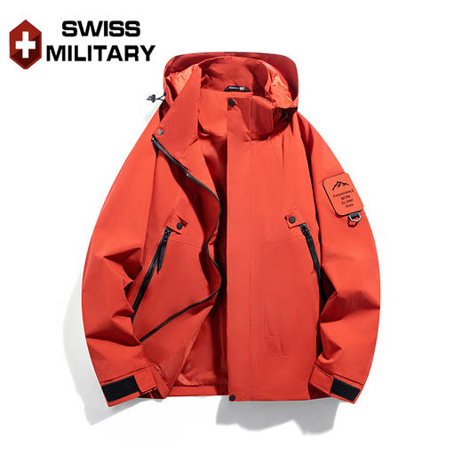 瑞士军工SWISS MILITARY春秋爆款户外防风防水冲锋衣外套 2518 商品图2