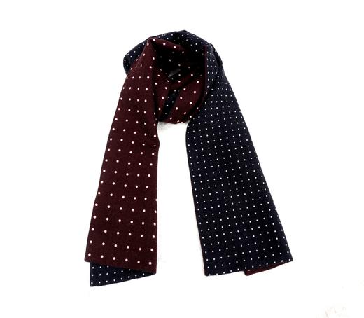 时尚双层丝羊毛围巾 商品图5