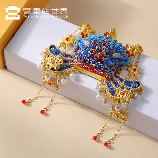 【故宫凤冠冰箱贴】三龙两凤冠金属立体磁贴宫里的世界 商品图2