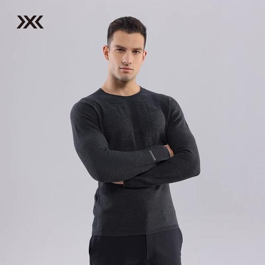 X-BIONIC 轨迹羊毛全成型圆领衫 男贴身舒适轻量控温日常徒步长袖25713 商品图4
