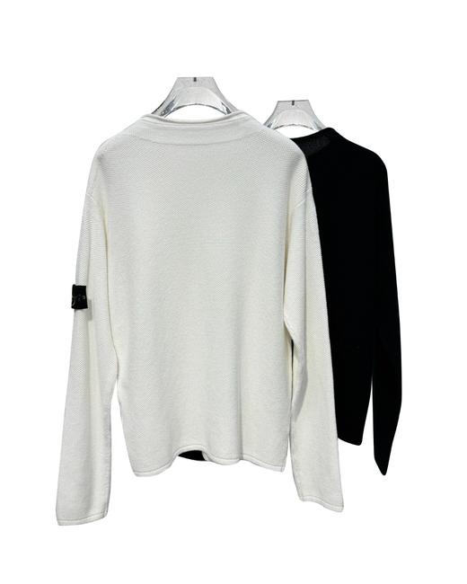 男款袖标针织毛衣ba 商品图1