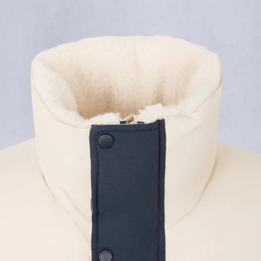 MOOSE KNUCKLES 男士金属驼鹿指节徽标绗缝羽绒服 蓝色 M35MJ107 1850 商品图2