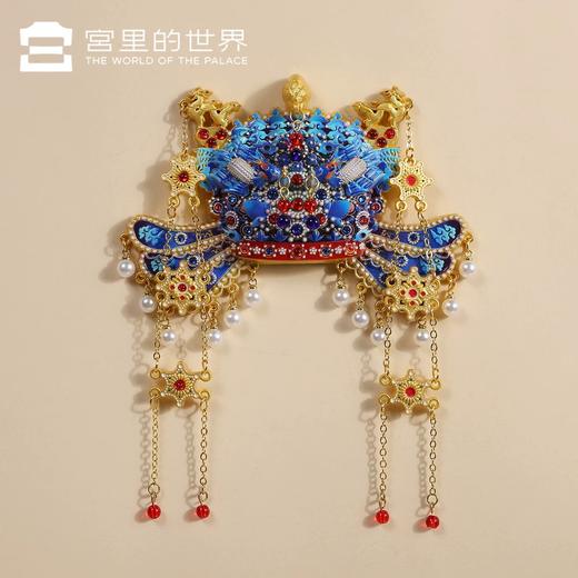 【故宫凤冠冰箱贴】三龙两凤冠金属立体磁贴宫里的世界 商品图1