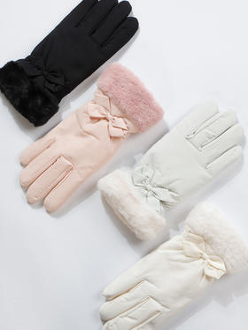 冬季户外35989防水厚款女五指-纪念日百货门店同款165498804