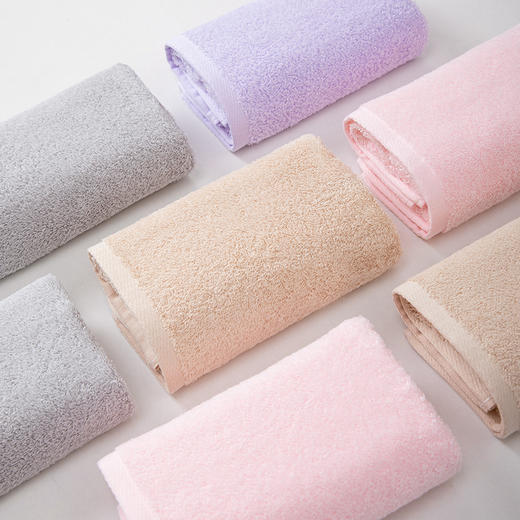 甄选长绒棉 A类标准 | KEROU可肉长绒棉浴巾/毛巾 家居日用 毛巾4条/浴巾 商品图12