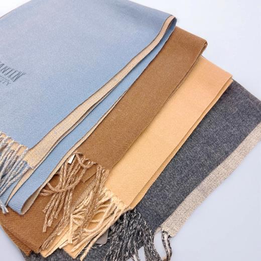 天大文创双面仿羊绒围巾 商品图0