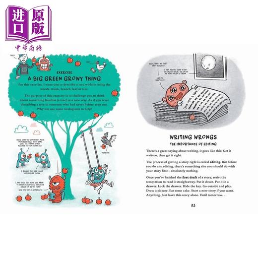 【中商原版】释放你的创意怪兽 儿童写作指南 Unleash Your Creative Monster A Children's Guide to Writing 英文原版 童书 商品图3