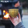 【预售3-5天】灵隐文创 百福米缸纯黄铜聚cai聚宝盆有米花桌面摆件玄关摆件 商品缩略图3