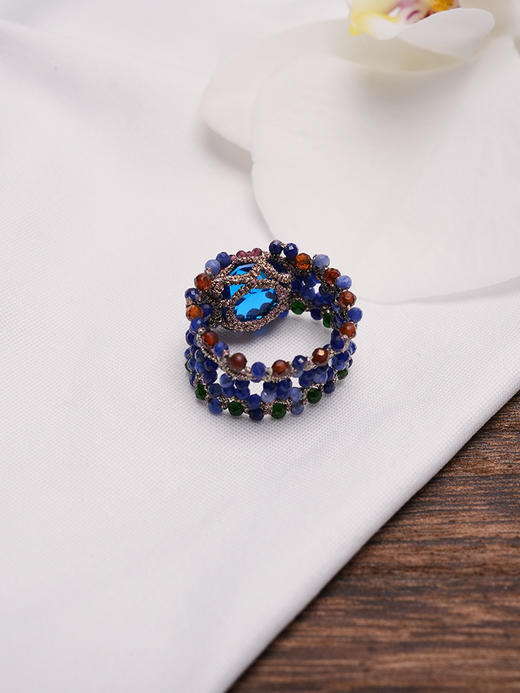 北京仓｜Lorina Balteanu-LINDA-坦桑石 戒指［法国设计师］ 商品图2