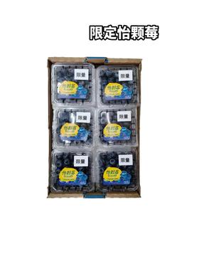 限定怡颗莓 18+  蓝莓 125g/盒