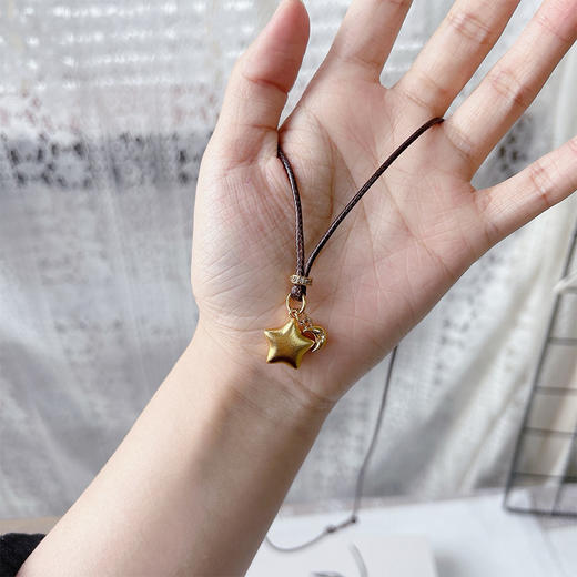 星星挂坠毛衣链项链-纪念日百货门店同款168343859 商品图3