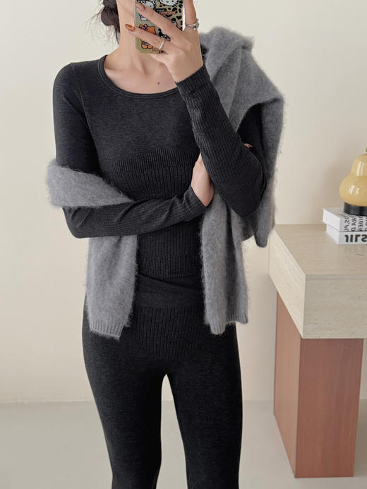 塑型发热保暖内衣套装打底套装张柏芝代言！ 商品图10