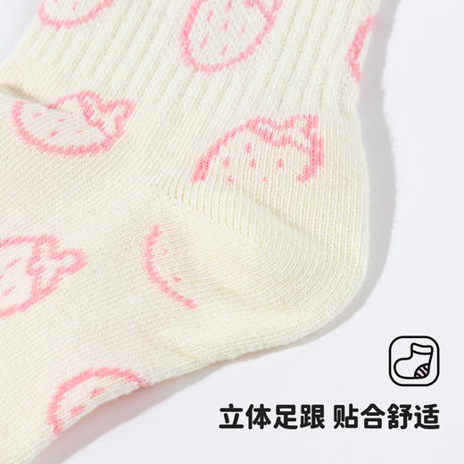 贝贝怡女童儿童袜（6双装）ZB3EP008 商品图4