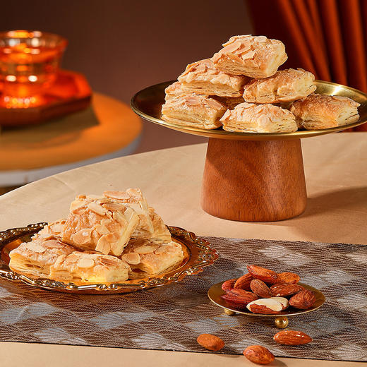 【味影流年礼盒 敦煌博物馆联名款】悠享时2026春节年货礼盒装中式糕点过年走亲戚送礼品新年高端点心团购846g 商品图4