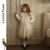 littletime女童套装2025秋冬新款儿童韩版小香风外套公主裙两件套 商品缩略图3