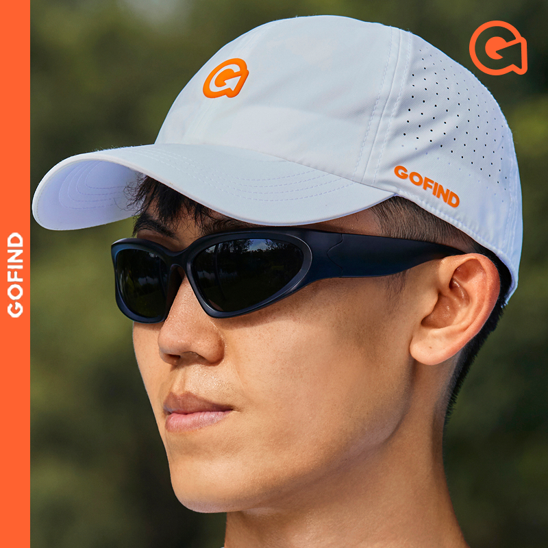 【价值219元|可积分兑换】果凡跑步帽子专业马拉松越野跑棒球网球速干防晒运动帽EAD13233