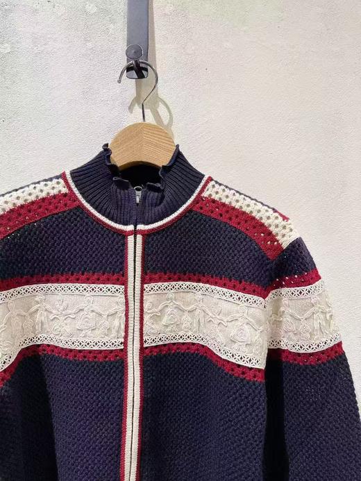 女款拉链针织开衫毛衣zi 商品图2