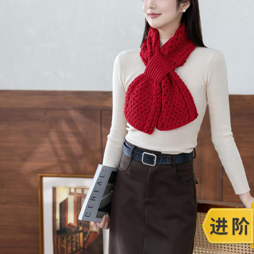 苏苏姐家壹壹围巾手工diy羊毛线钩针编织毛线团冬材料包 商品图0