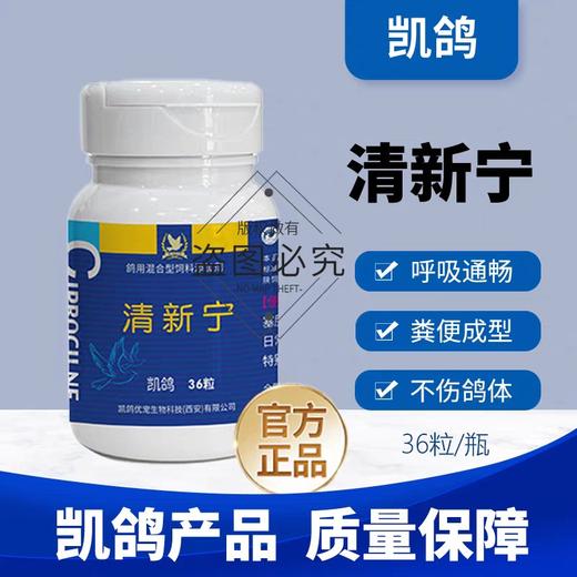 凯鸽清新宁胶囊赛鸽信鸽子保健日常 商品图0