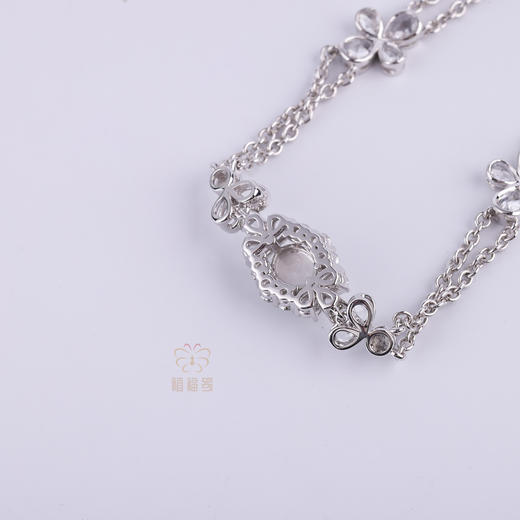 【解语花】翡翠镶钻手链   SL12510039 商品图5