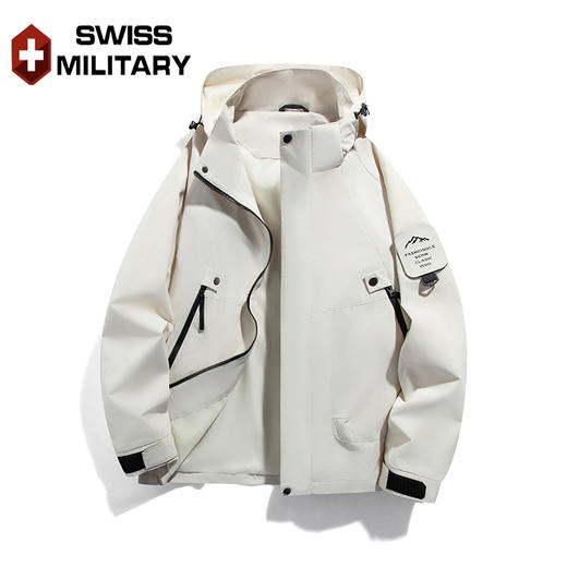 瑞士军工SWISS MILITARY春秋爆款户外防风防水冲锋衣外套 2518 商品图0