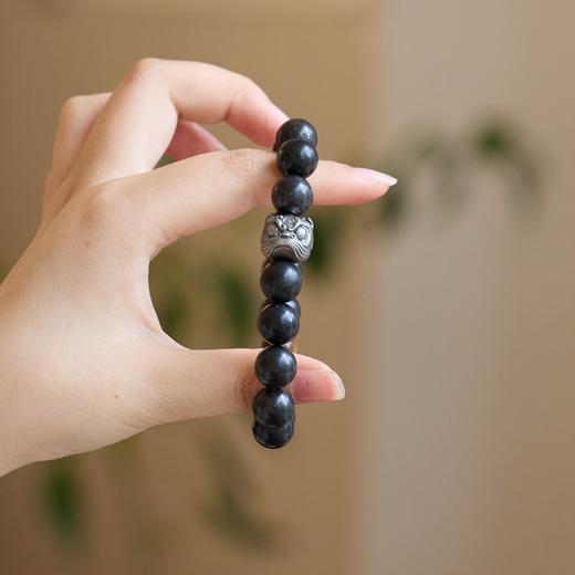 【醒狮·黑龙涎合香珠手串】敦煌小众古法合香珠手串 天然中药材草本手工手串 商品图2