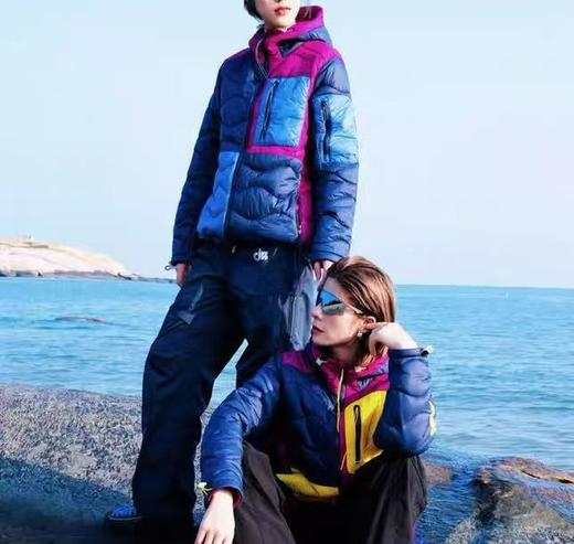 王炸系列！明星同款！【喵小仟 轻量化御寒保暖户外休闲撞色拉链连帽男女吐司棉服】 商品图2