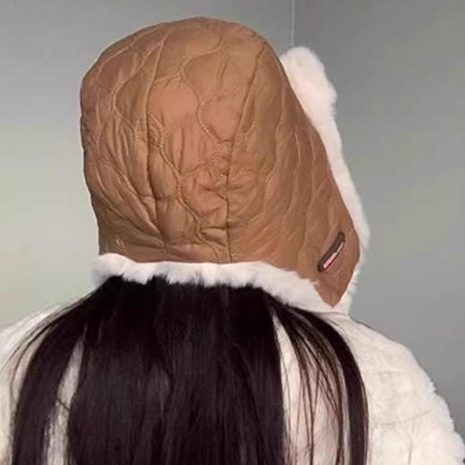 裁缝学苑AS607雷锋帽子纸样女装新款防风防寒保暖护耳毛绒帽子样板 商品图4