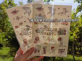 锦江丨七点Ber丨复古贴纸