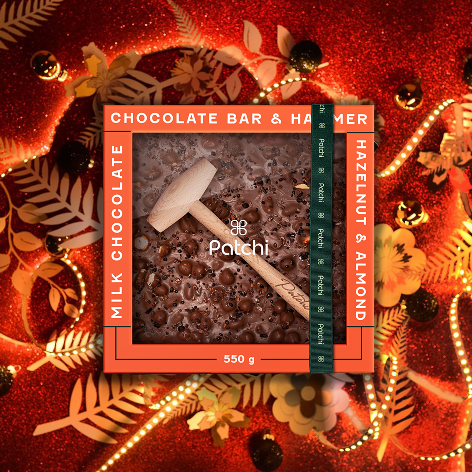 Patchi「欢乐之钟」限定巧克力大礼盒550g