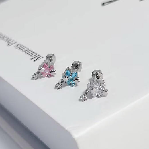 多彩星星耳饰耳钉-纪念日百货门店同款162794114 商品图0