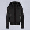 MOOSE KNUCKLES 男士金属驼鹿指节徽标绗缝连帽羽绒服 黑色 M35MB049 292 商品缩略图0