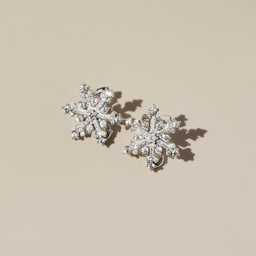 ARSIS｜雪花系列 雪花耳钉 商品图6