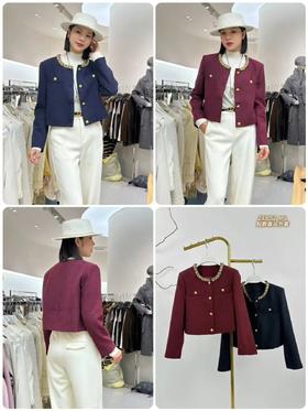 34BAR233052#短款香风外套