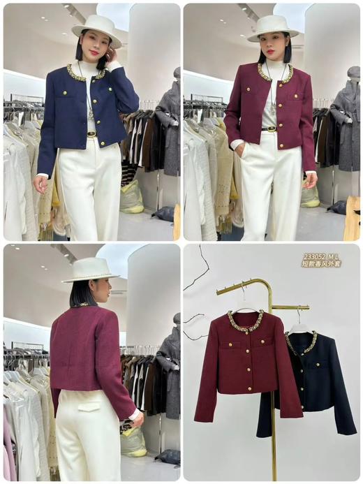 34BAR233052#短款香风外套 商品图0