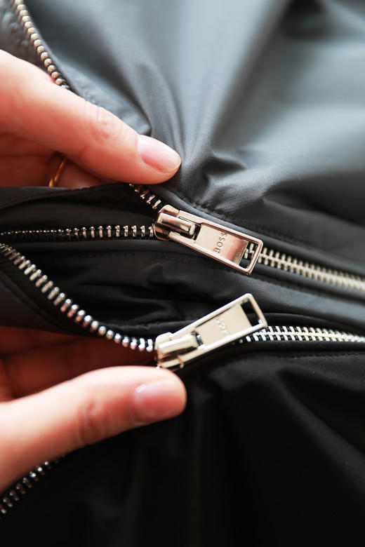 恐怖的保暖性，行走的出片羽绒服。户外连帽派克鸭绒外套C121266 商品图14