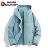 瑞士军工SWISS MILITARY2025新款春秋季户外防风防水男女同款防风冲锋衣( 单冲)7002 商品缩略图2