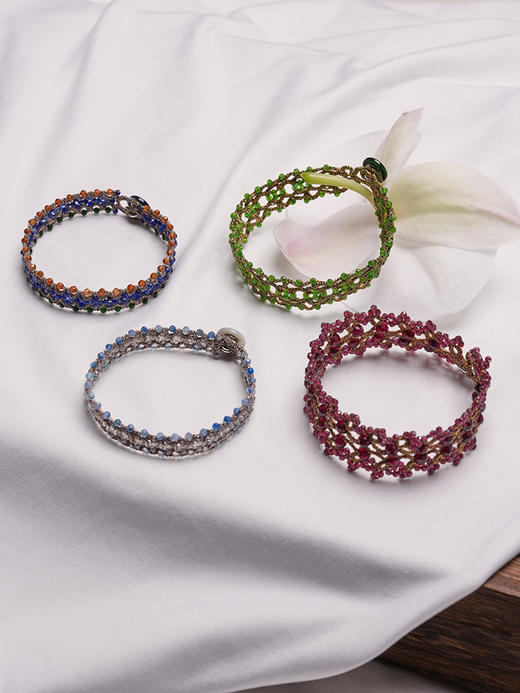 北京仓｜Lorina Balteanu-LINDA-祖母绿 手链［法国设计师］ 商品图6