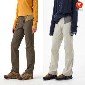 CryingCenter拼色绒里微喇户外秋冬滑雪徒步登山长裤 哭喊中心