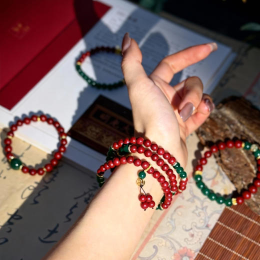 新款！芳香解郁！戴在手上的“逍遥丸”！灵珠 合香珠 花蕊夫人手串系列 轻盈的玫瑰花香夹杂药香 “冷暖交织”贵气十足  1物1证 商品图9