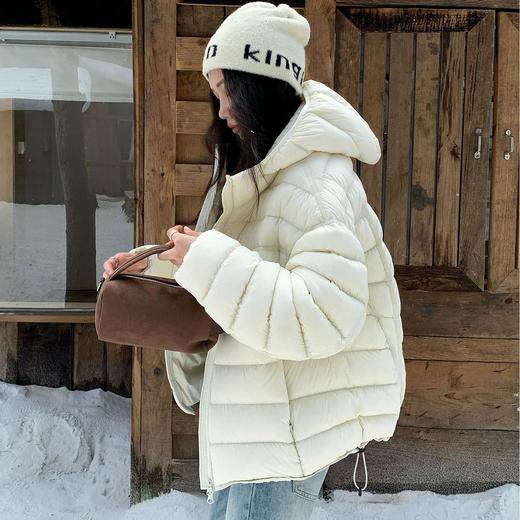 卉遇90白鸭绒轻薄排骨羽绒服 | 90白鸭绒填充 轻盈保暖蓬松 多色可选 经典百搭 立领款/连帽款 商品图6