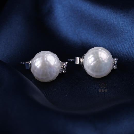 【晨曦】华珍珠耳钉-ZZ12406012 商品图3