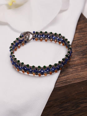 北京仓｜Lorina Balteanu-LINDA-坦桑石 手链［法国设计师］