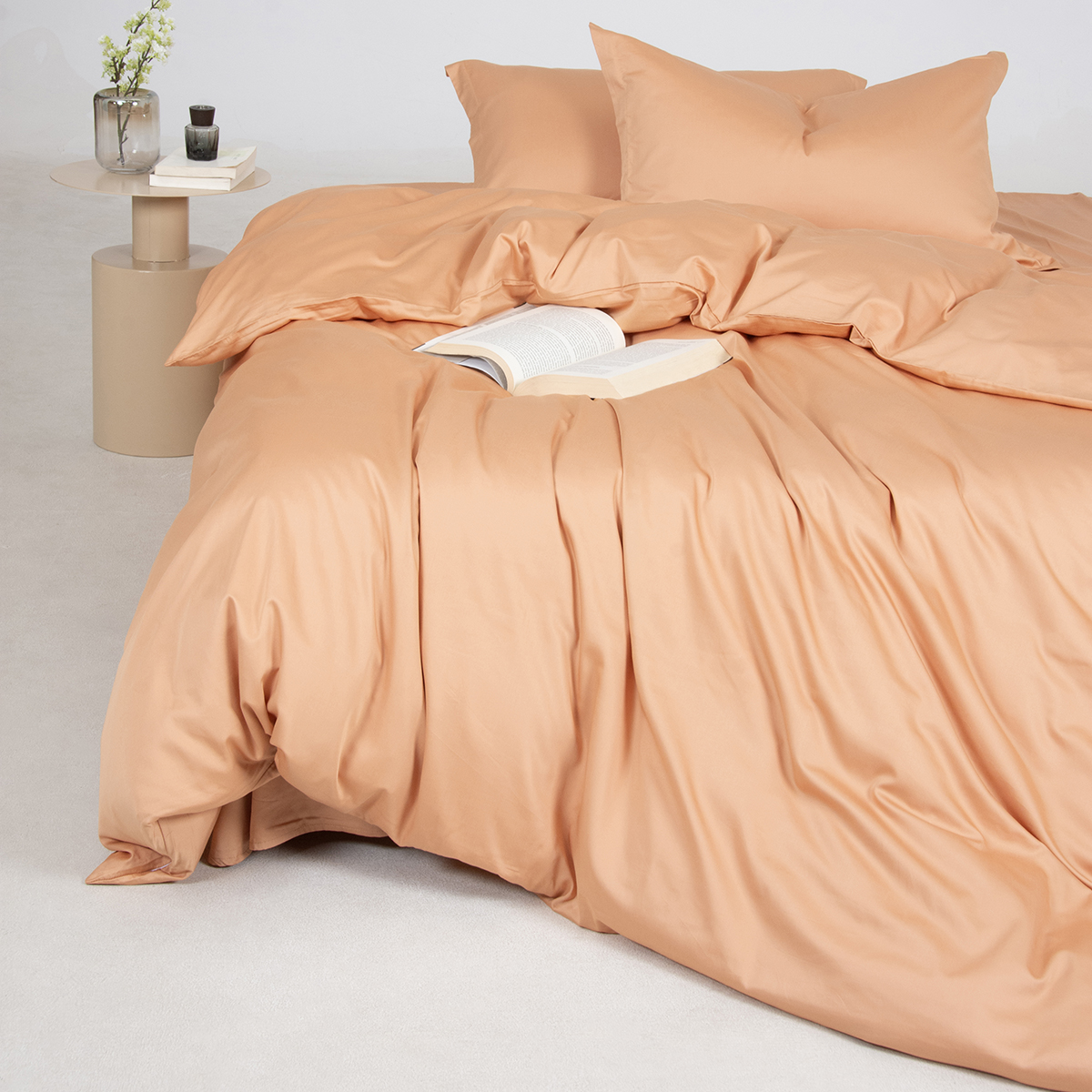 澳洲竹棉四件套 冬暖夏凉  被窝里的小空调  高支高密经久耐用